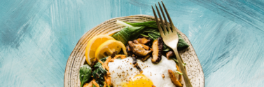 plate of breakfast food
